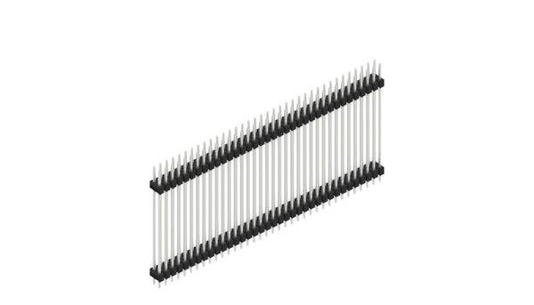 Fischer Elektronik Stiftleiste (Standard) Anzahl Reihen: 2 10057721 10St.