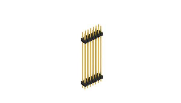 Fischer Elektronik Stiftleiste (Standard) Anzahl Reihen: 2 SL641514G 10St.
