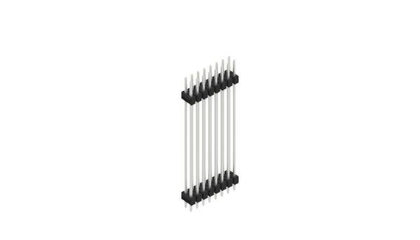 Fischer Elektronik Stiftleiste (Standard) Anzahl Reihen: 2 10078517 10St.