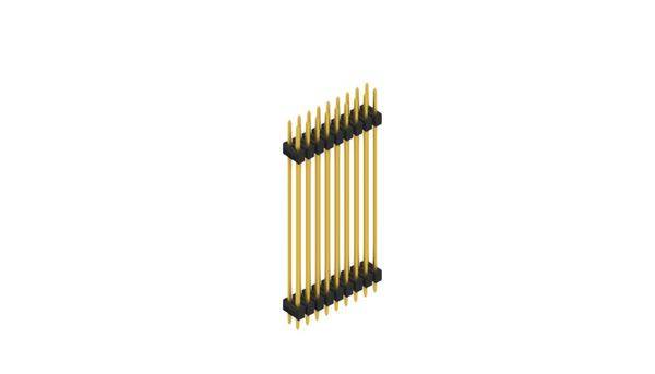 Fischer Elektronik Stiftleiste (Standard) Anzahl Reihen: 2 SL641518G 10St.