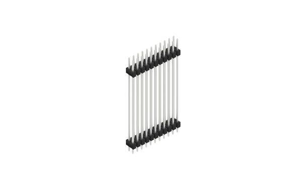 Fischer Elektronik Stiftleiste (Standard) Anzahl Reihen: 2 SL641522Z 10St.