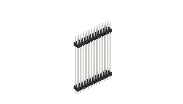 Fischer Elektronik Stiftleiste (Standard) Anzahl Reihen: 2 10057741 10St.