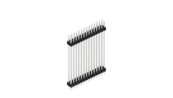 Fischer Elektronik Stiftleiste (Standard) Anzahl Reihen: 2 SL641528Z 10St.