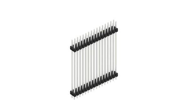 Fischer Elektronik Stiftleiste (Standard) Anzahl Reihen: 2 10057745 10St.