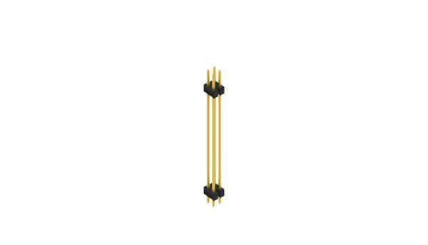 Fischer Elektronik Stiftleiste (Standard) Anzahl Reihen: 2 SL64154G 10St.