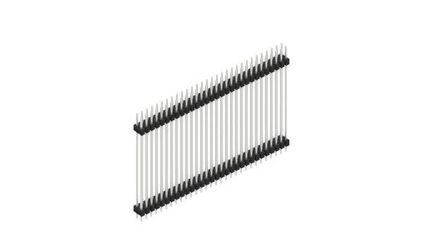 Fischer Elektronik Stiftleiste (Standard) Anzahl Reihen: 2 SL641560Z 10St.