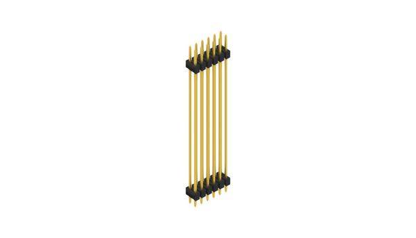 Fischer Elektronik Stiftleiste (Standard) Anzahl Reihen: 2 SL652512G 10St.