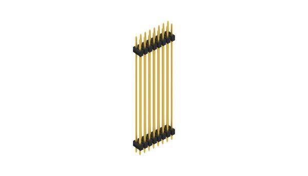 Fischer Elektronik Stiftleiste (Standard) Anzahl Reihen: 2 SL652516G 10St.