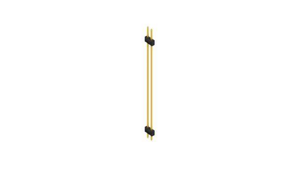 Fischer Elektronik Stiftleiste (Standard) Anzahl Reihen: 2 SL65252G 10St.