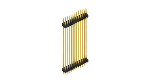 Fischer Elektronik Stiftleiste (Standard) Anzahl Reihen: 2 SL652522G 10St.