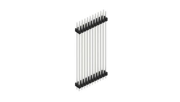 Fischer Elektronik Stiftleiste (Standard) Anzahl Reihen: 2 10057781 10St.