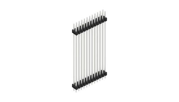 Fischer Elektronik Stiftleiste (Standard) Anzahl Reihen: 2 10057782 10St.