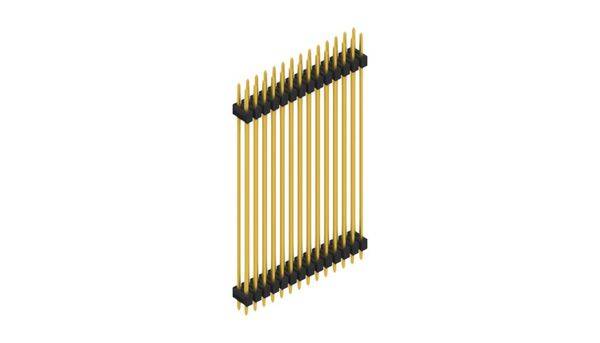 Fischer Elektronik Stiftleiste (Standard) Anzahl Reihen: 2 SL652528G 10St.