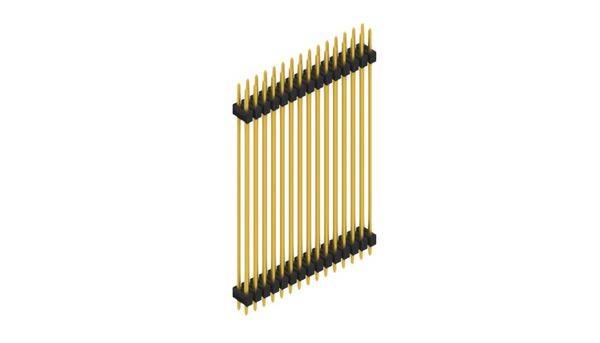 Fischer Elektronik Stiftleiste (Standard) Anzahl Reihen: 2 SL652530G 10St.