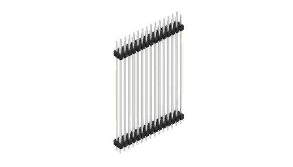 Fischer Elektronik Stiftleiste (Standard) Anzahl Reihen: 2 10057786 10St.