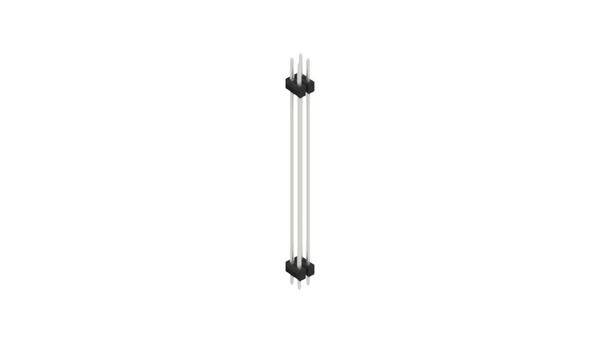 Fischer Elektronik Stiftleiste (Standard) Anzahl Reihen: 2 10057764 10St.