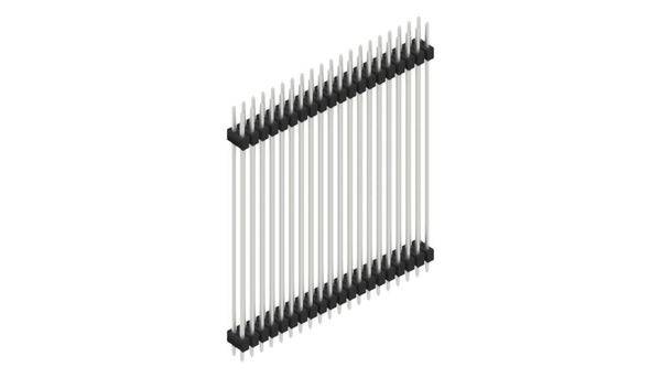 Fischer Elektronik Stiftleiste (Standard) Anzahl Reihen: 2 10057792 10St.