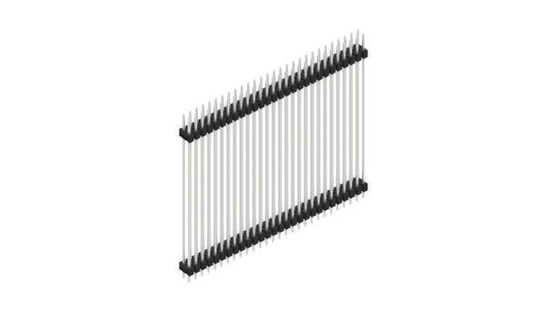 Fischer Elektronik Stiftleiste (Standard) Anzahl Reihen: 2 SL652556Z 10St.