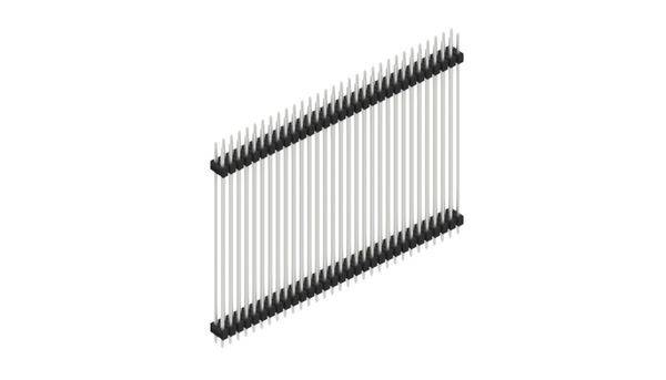 Fischer Elektronik Stiftleiste (Standard) Anzahl Reihen: 2 SL652562Z 10St.
