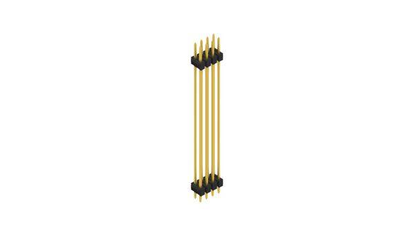 Fischer Elektronik Stiftleiste (Standard) Anzahl Reihen: 2 SL65258G 10St.