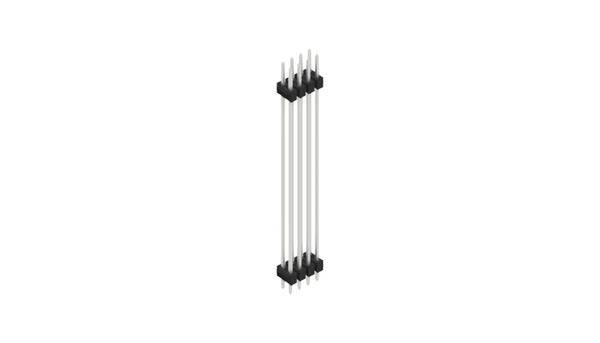 Fischer Elektronik Stiftleiste (Standard) Anzahl Reihen: 2 10057769 10St.