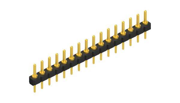 Fischer Elektronik Stiftleiste (Standard) Anzahl Reihen: 1 10057829 10St.