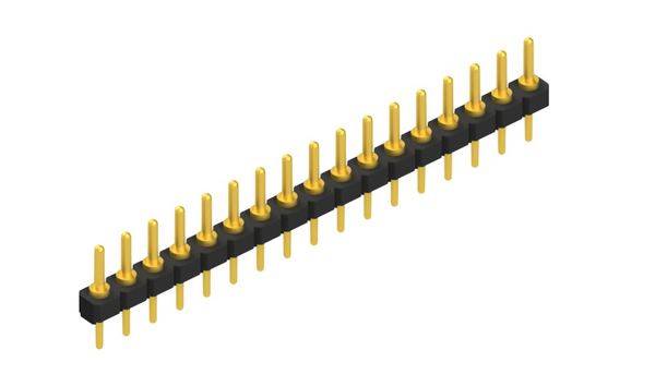 Fischer Elektronik Stiftleiste (Standard) Anzahl Reihen: 1 10057832 10St.