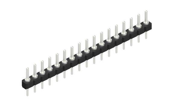 Fischer Elektronik Stiftleiste (Standard) Anzahl Reihen: 1 10057833 10St.