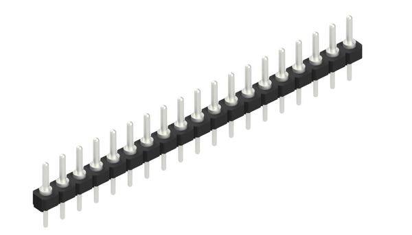 Fischer Elektronik Stiftleiste (Standard) Anzahl Reihen: 1 10057837 10St.