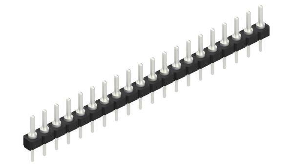 Fischer Elektronik Stiftleiste (Standard) Anzahl Reihen: 1 10057839 10St.