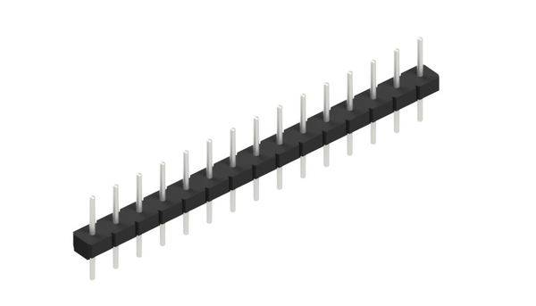 Fischer Elektronik Stiftleiste (Standard) Anzahl Reihen: 1 10057870 10St.