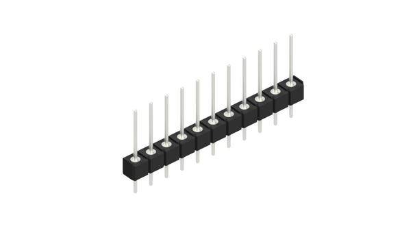 Fischer Elektronik Stiftleiste (Standard) Anzahl Reihen: 1 10057900 10St.