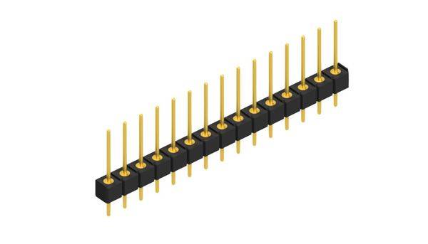 Fischer Elektronik Stiftleiste (Standard) Anzahl Reihen: 1 SL915G 10St.