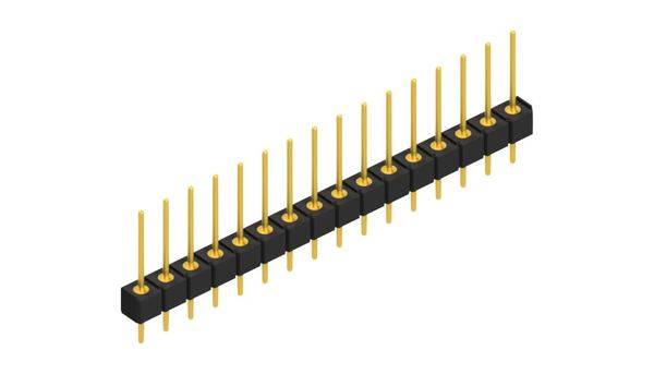 Fischer Elektronik Stiftleiste (Standard) Anzahl Reihen: 1 10057907 10St.