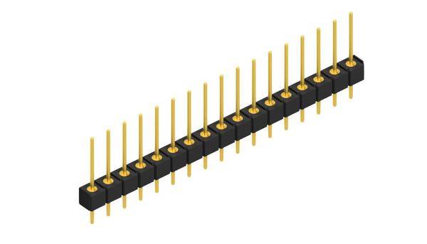 Fischer Elektronik Stiftleiste (Standard) Anzahl Reihen: 1 10057909 10St.