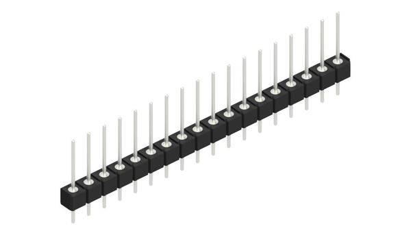 Fischer Elektronik Stiftleiste (Standard) Anzahl Reihen: 1 10057911 10St.