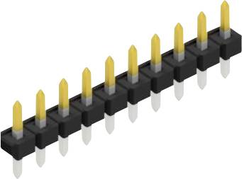 Fischer Elektronik Stiftleiste (Standard) Anzahl Reihen: 1 10127053 10St.