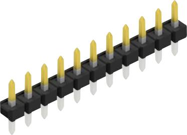 Fischer Elektronik Stiftleiste (Standard) Anzahl Reihen: 1 SLLP108211S 10St.