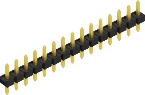 Fischer Elektronik Stiftleiste (Standard) Anzahl Reihen: 1 10058250 10St.