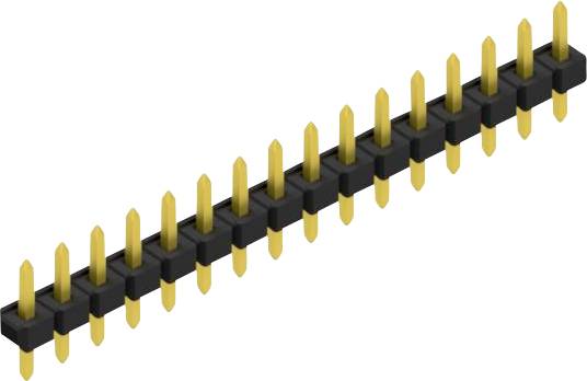 Fischer Elektronik Stiftleiste (Standard) Anzahl Reihen: 1 10058252 10St.