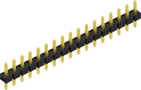 Fischer Elektronik Stiftleiste (Standard) Anzahl Reihen: 1 10058255 10St.