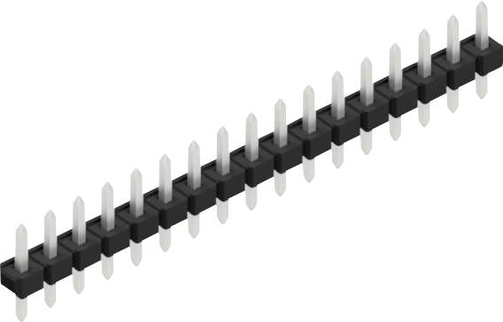 Fischer Elektronik Stiftleiste (Standard) Anzahl Reihen: 1 SLLP108217Z 10St.