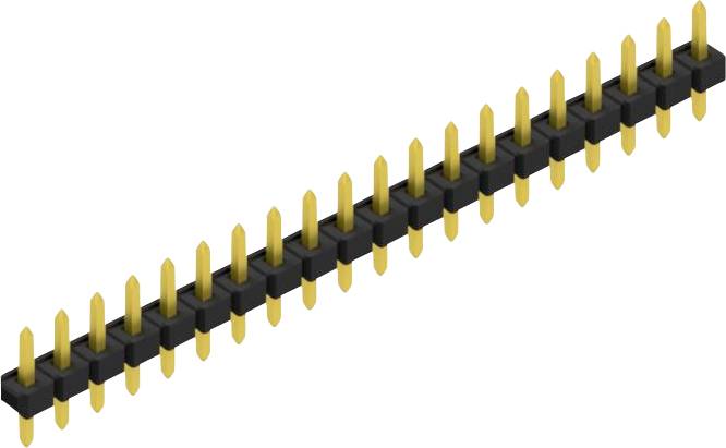Fischer Elektronik Stiftleiste (Standard) Anzahl Reihen: 1 10058260 10St.