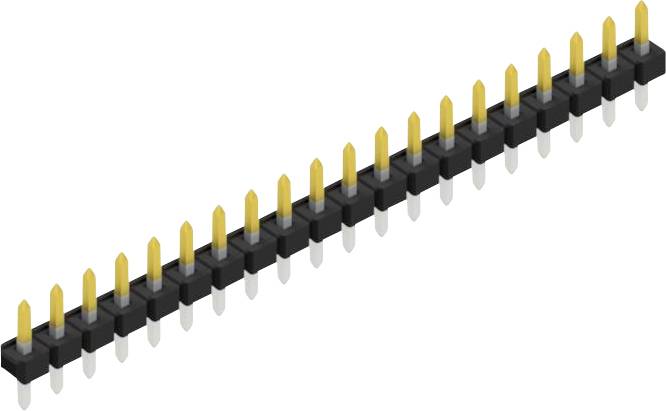 Fischer Elektronik Stiftleiste (Standard) Anzahl Reihen: 1 10058261 10St.