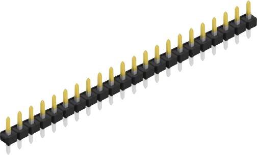 Fischer Elektronik Stiftleiste (Standard) Anzahl Reihen: 1 SLLP108222S 10St.