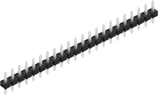 Fischer Elektronik Stiftleiste (Standard) Anzahl Reihen: 1 SLLP108222Z 10St.