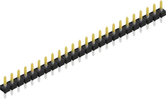 Fischer Elektronik Stiftleiste (Standard) Anzahl Reihen: 1 SLLP108224S 10St.