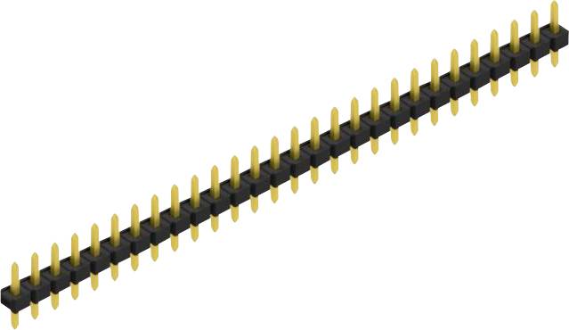 Fischer Elektronik Stiftleiste (Standard) Anzahl Reihen: 1 SLLP108228G 10St.