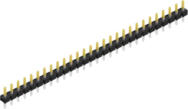 Fischer Elektronik Stiftleiste (Standard) Anzahl Reihen: 1 SLLP108228S 10St.