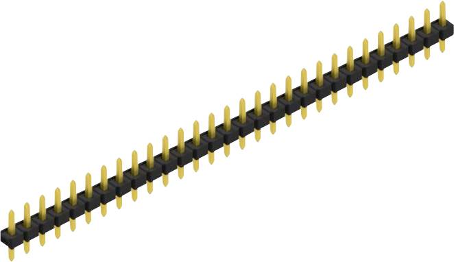 Fischer Elektronik Stiftleiste (Standard) Anzahl Reihen: 1 SLLP108229G 10St.